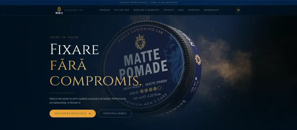 Noble Grooming Lab — homepage